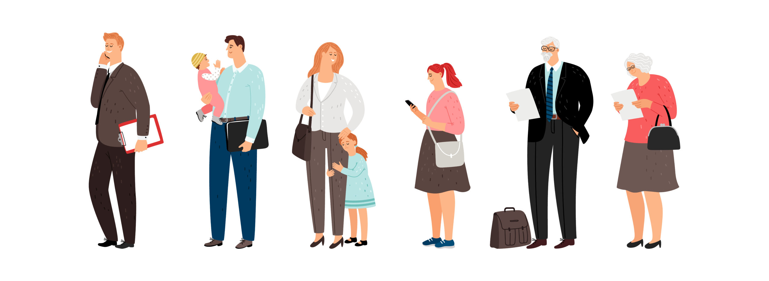 People waiting in line, illustrating the psychology of waiting and guest experience